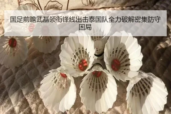 国足前瞻武磊领衔锋线出击泰国队全力破解密集防守困局